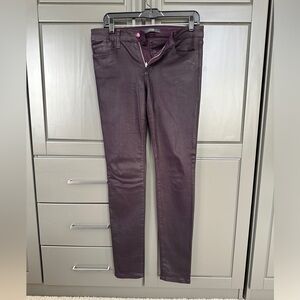 Joe’s Skinny jeans - great condition - barely worn. Beautiful purple color